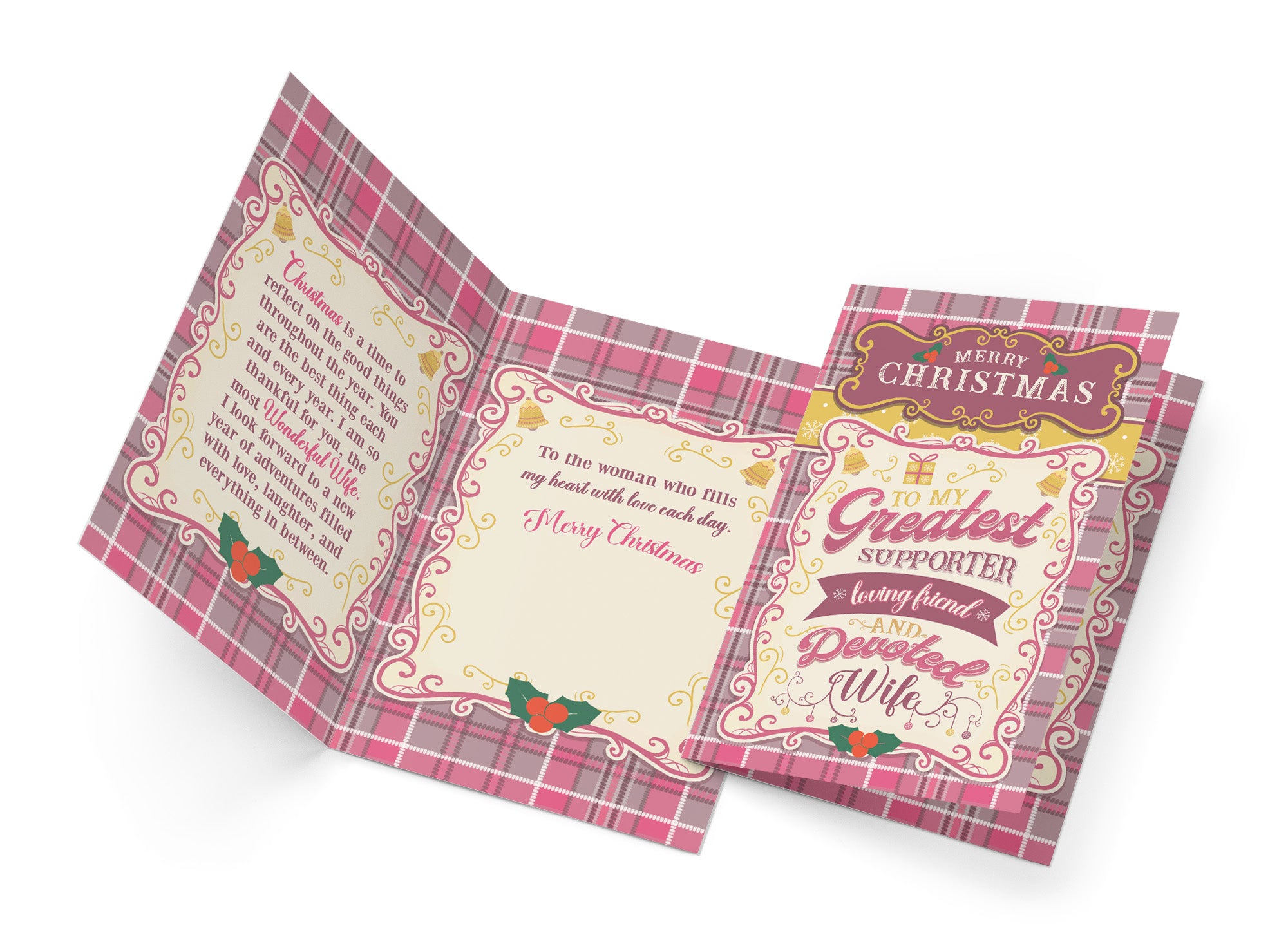 Christmas Card For Wife