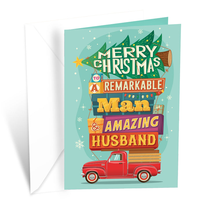 Christmas Card For Husband