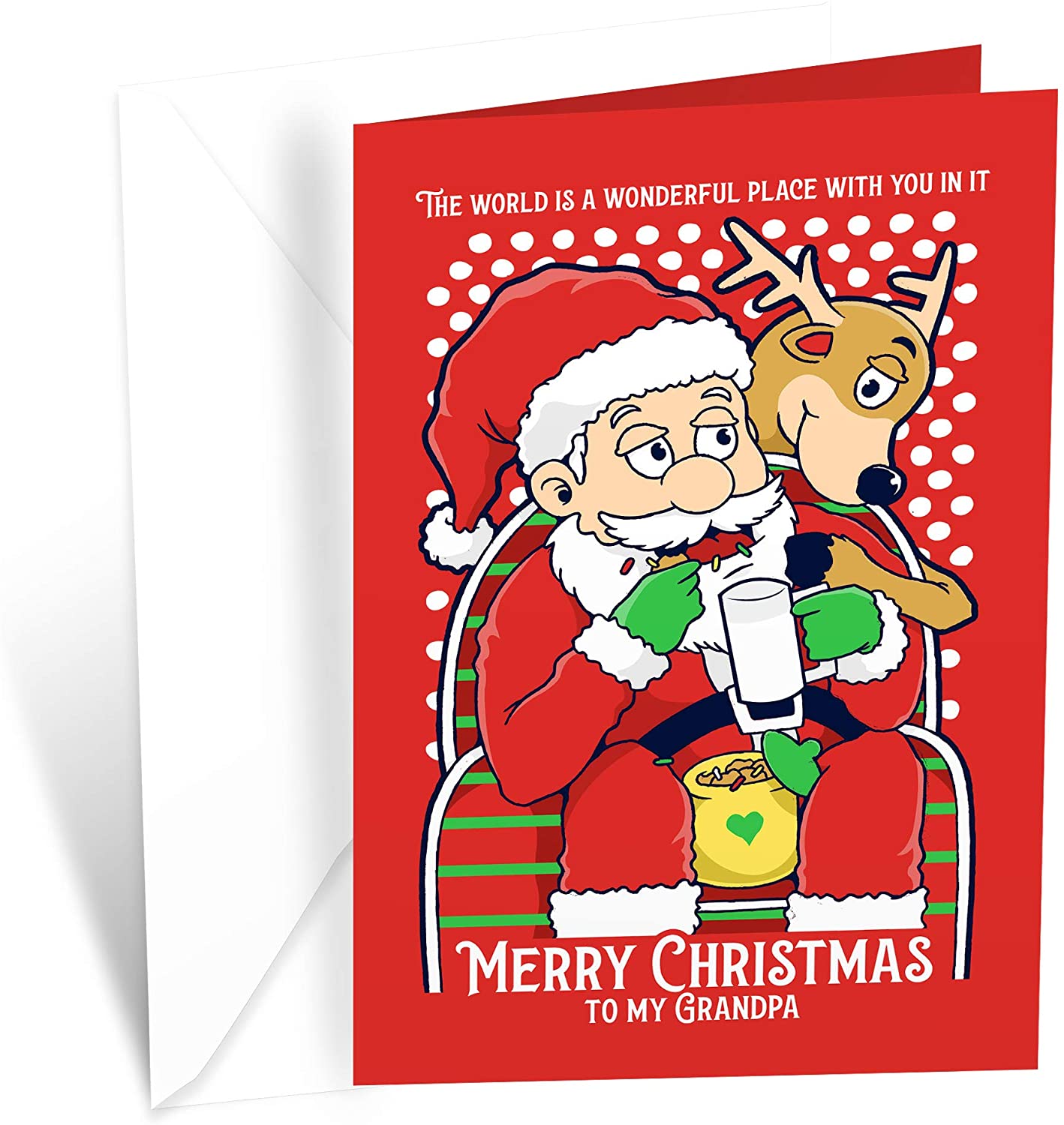 Christmas Card Grandpa