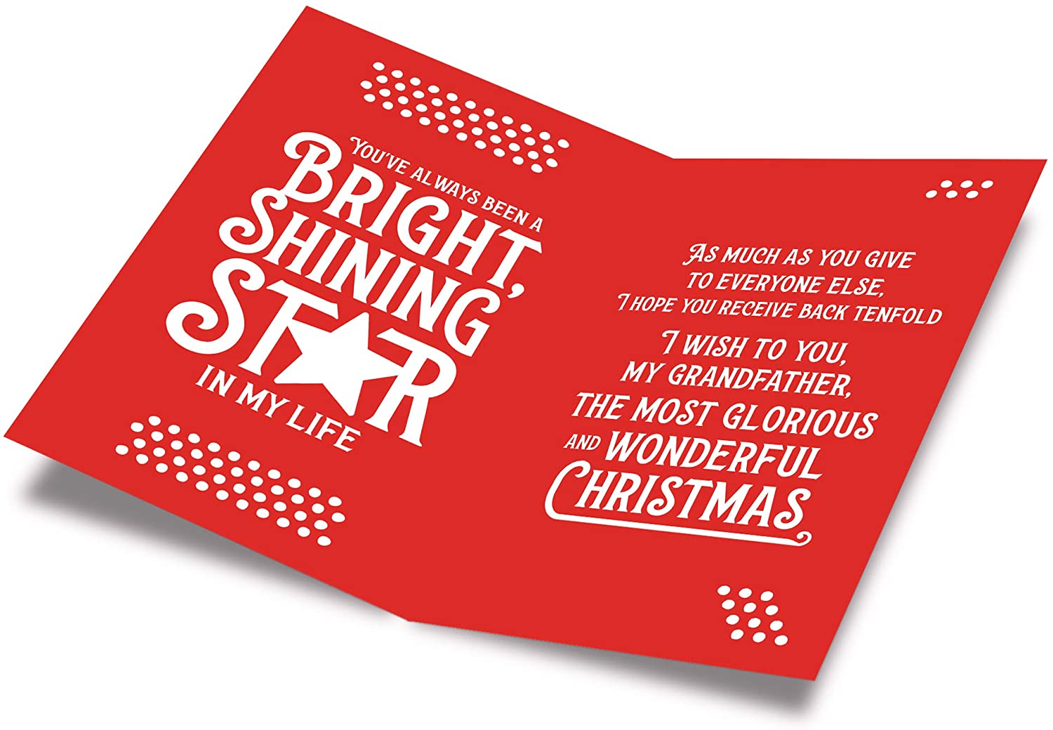 Christmas Card Grandpa