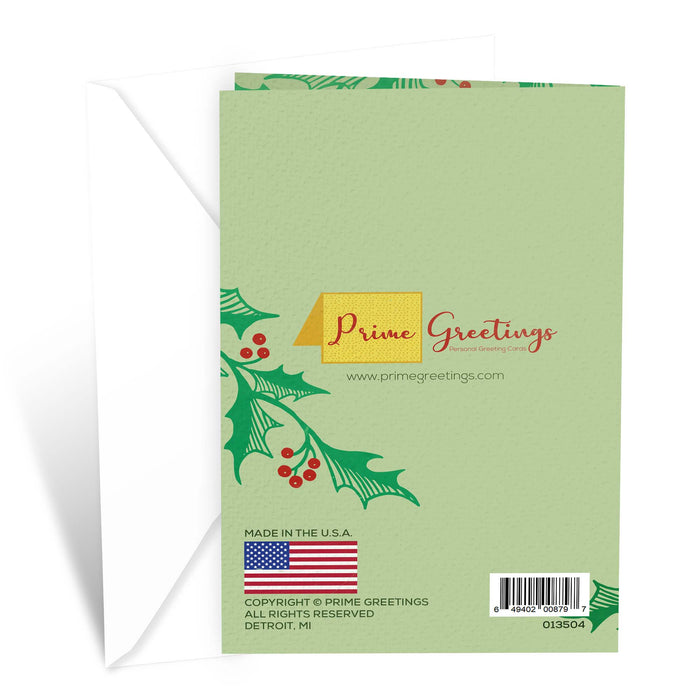 Traditional Merry Christmas Card