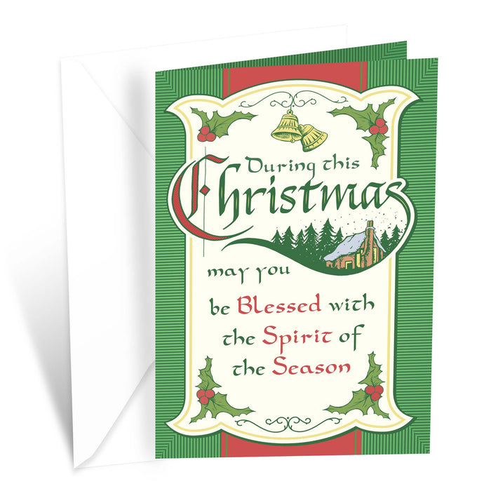 Religious Merry Christmas Card