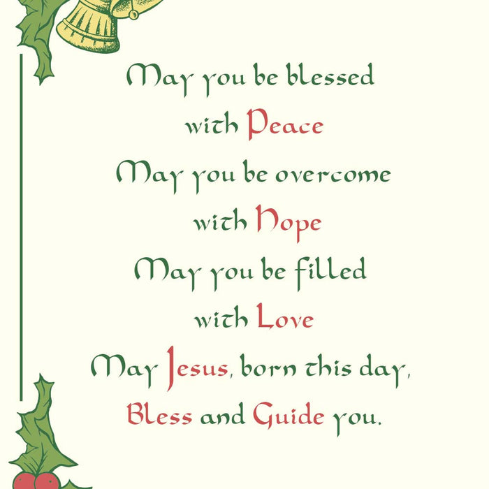 Religious Merry Christmas Card