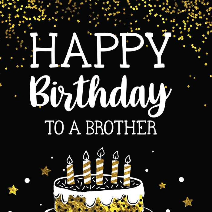 Brother Birthday Card