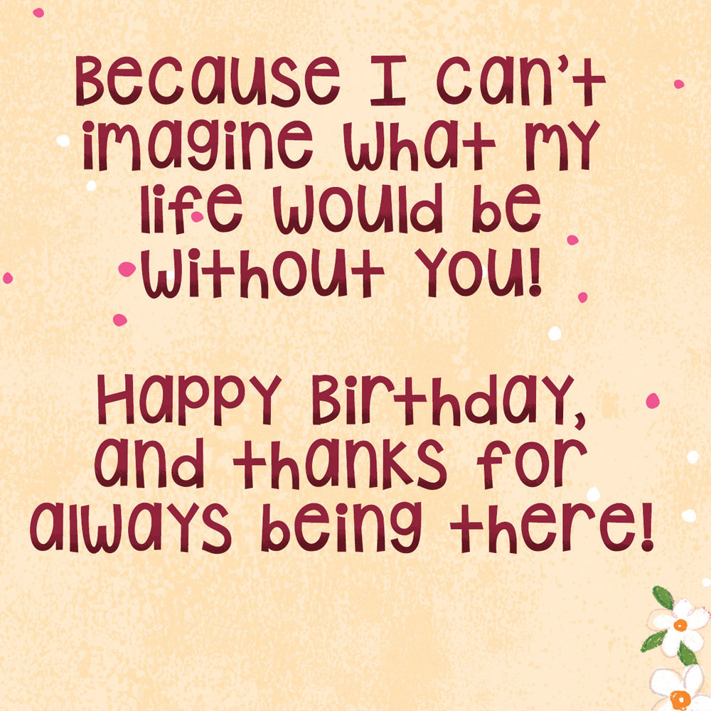 Birthday Card For Sister