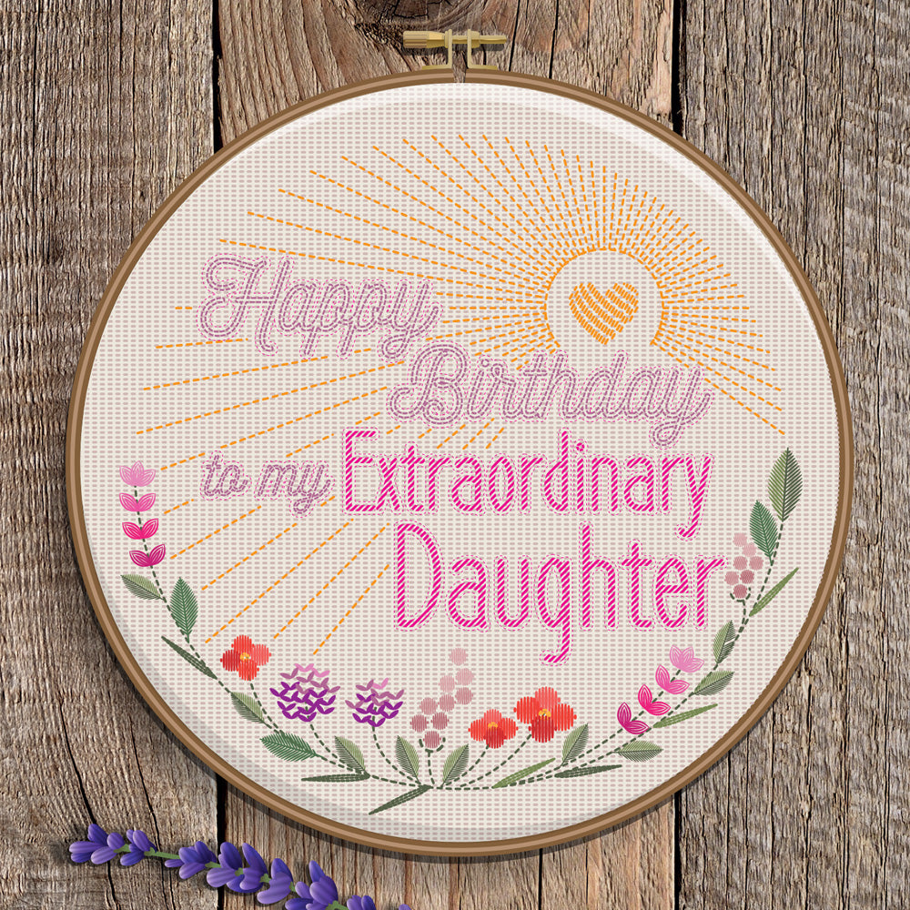 Happy Birthday Card For Daughter