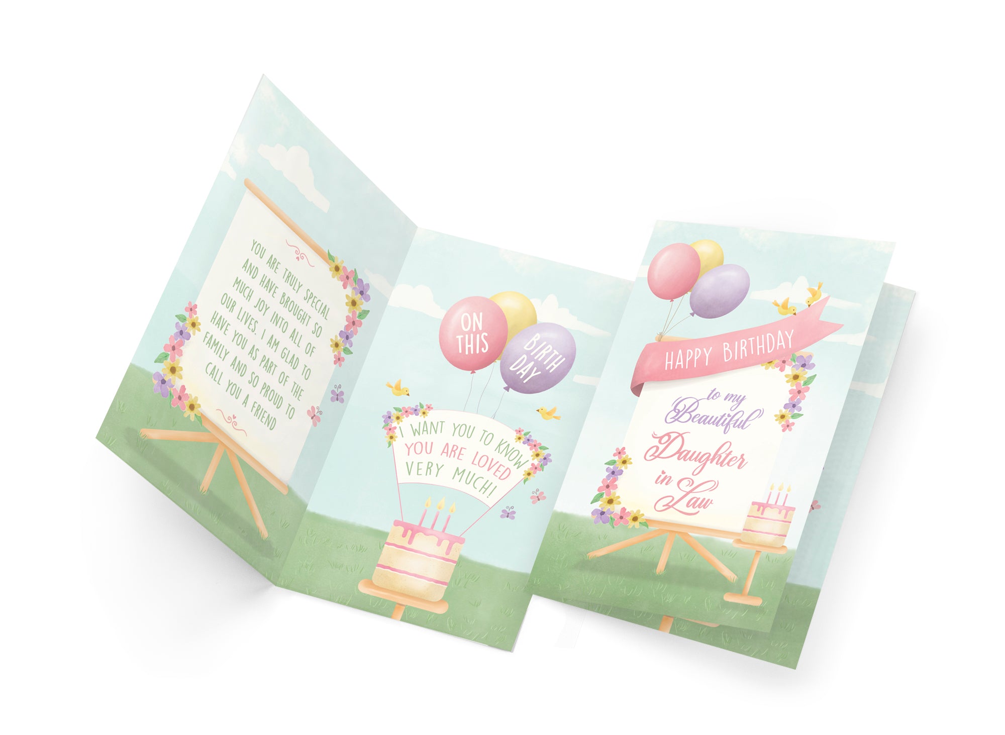 Happy Birthday Card For Daughter-In-Law