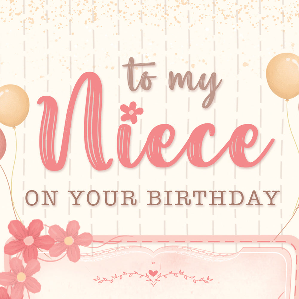 Birthday Card For Niece