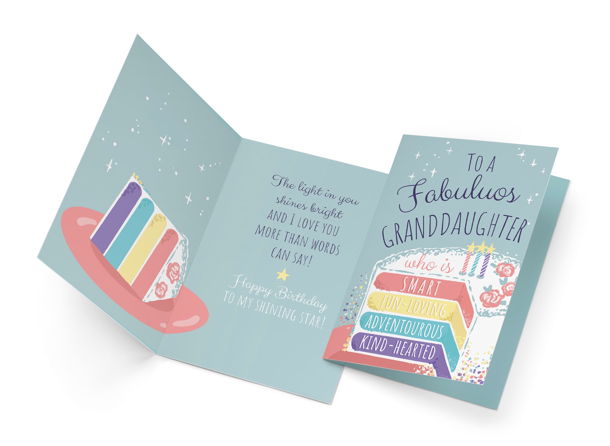 Birthday Card For Granddaughter