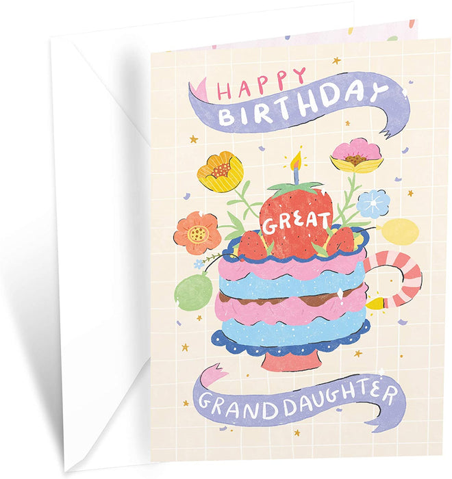 Birthday Card Great Granddaughter — Prime Greetings