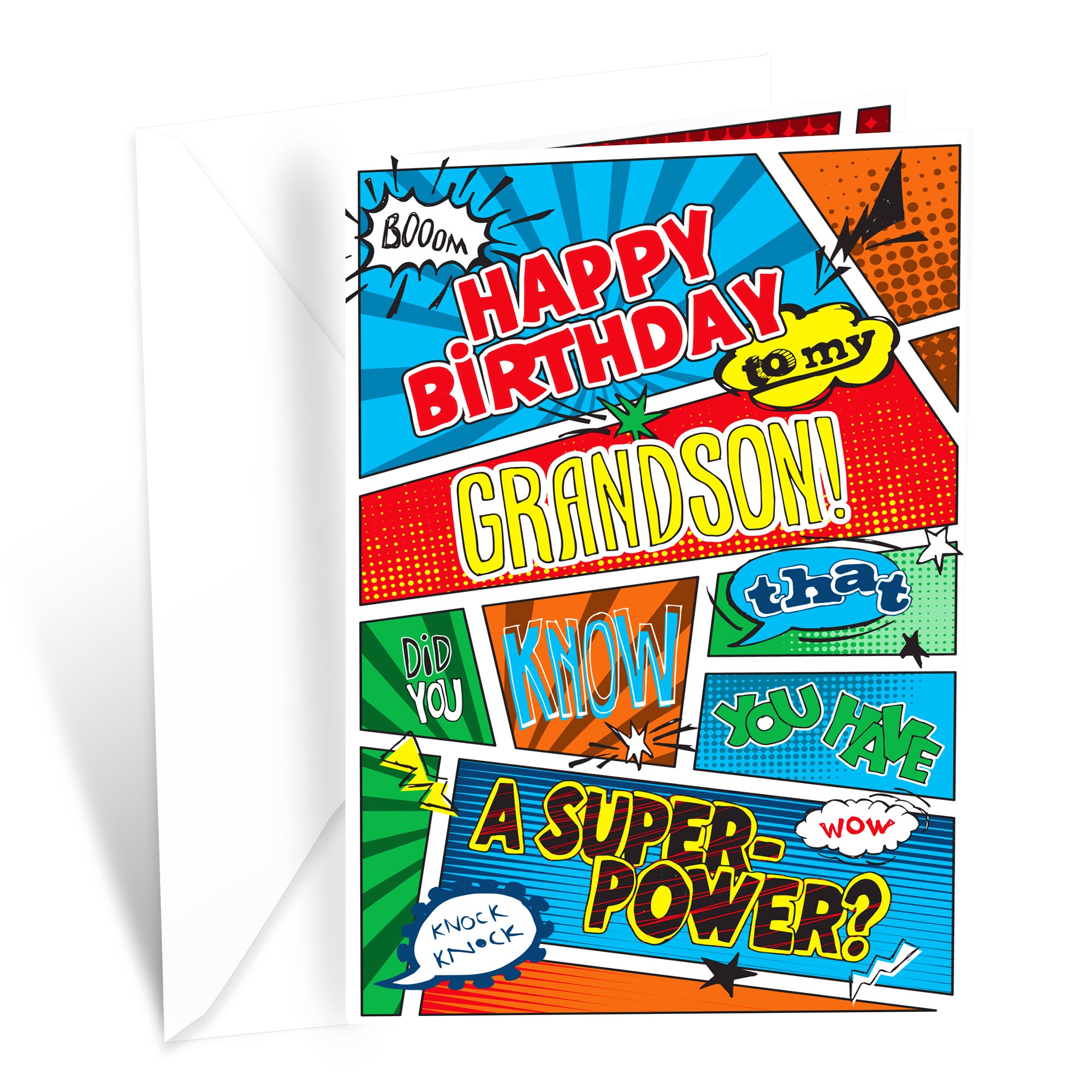 Grandson Birthday Card
