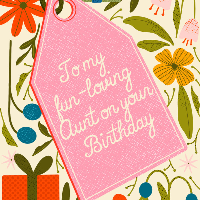 Birthday Card For Aunt