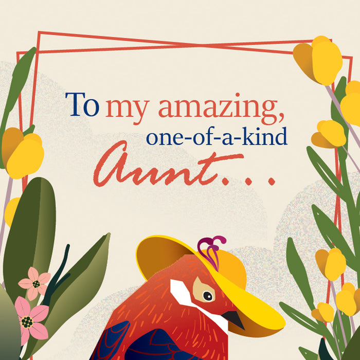 Aunt Birthday Card
