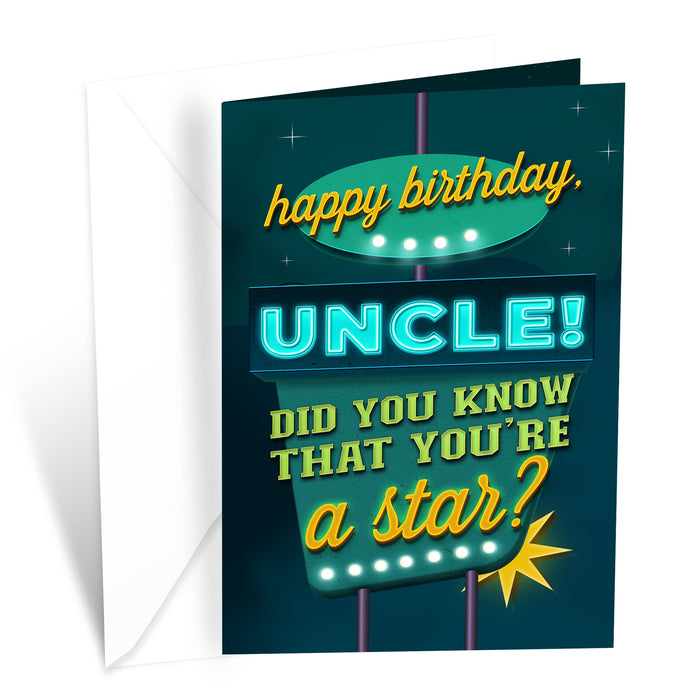 Birthday Card For Uncle