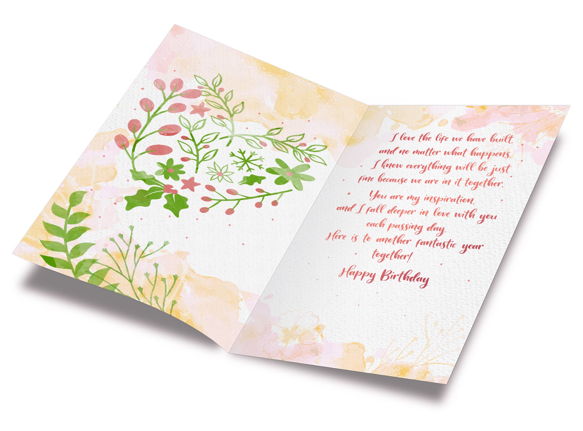 Happy Birthday Card For Wife