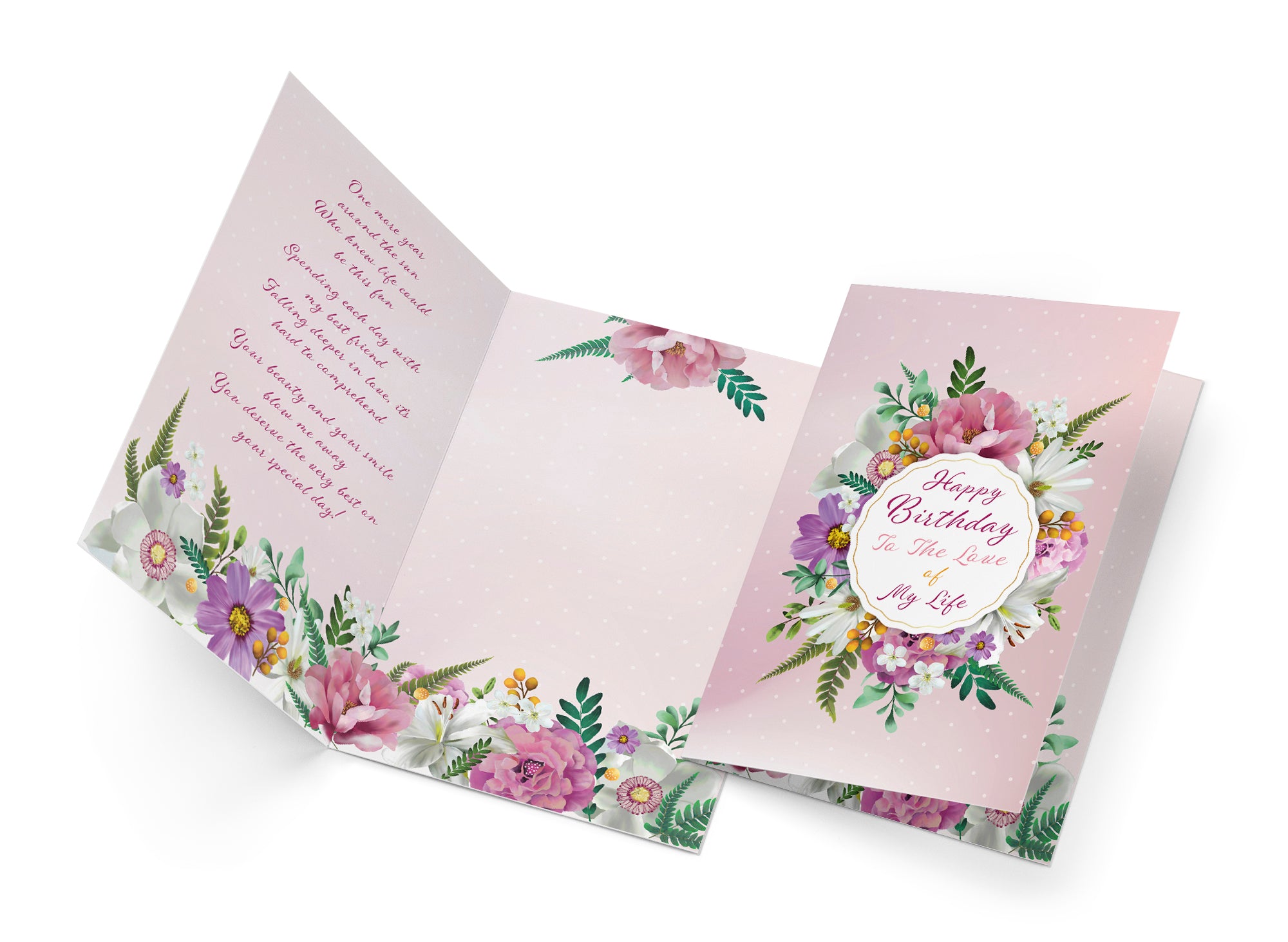 Birthday Card For Wife The Love of My Life