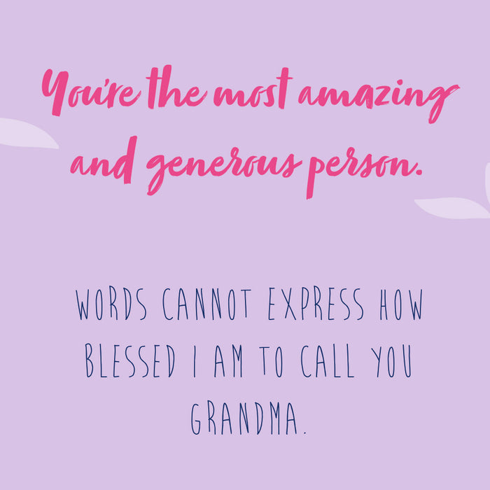 Happy Birthday Card For Grandma