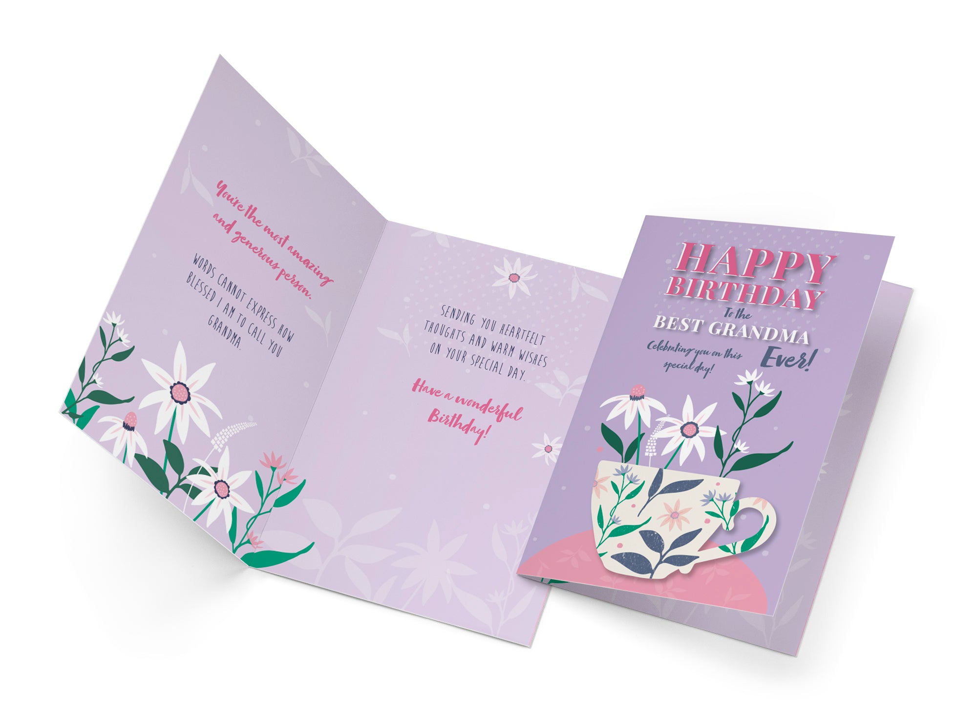 Happy Birthday Card For Grandma