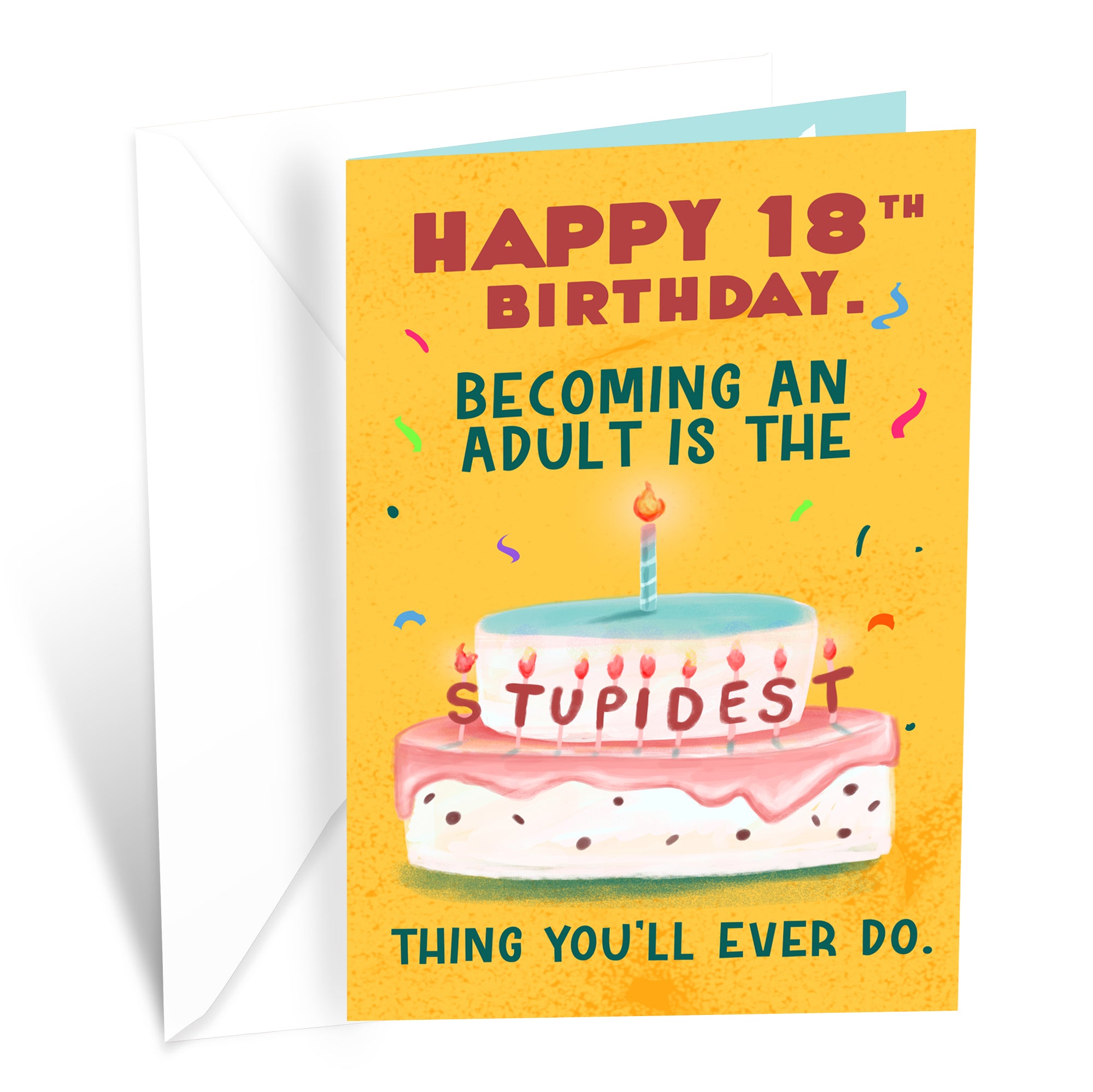 18th Birthday Card Funny