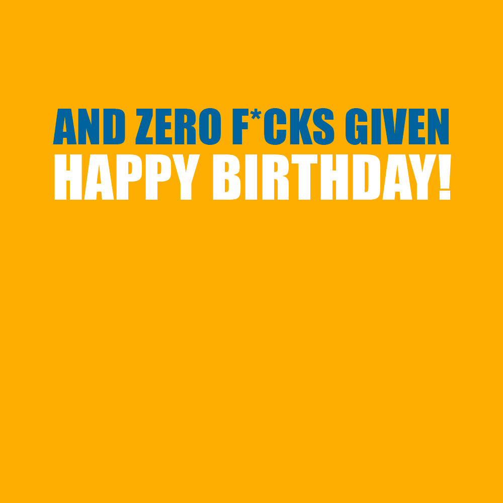 Funny Birthday Card For All Ages