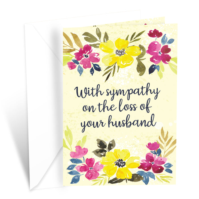 Sympathy Card Loss of Husband