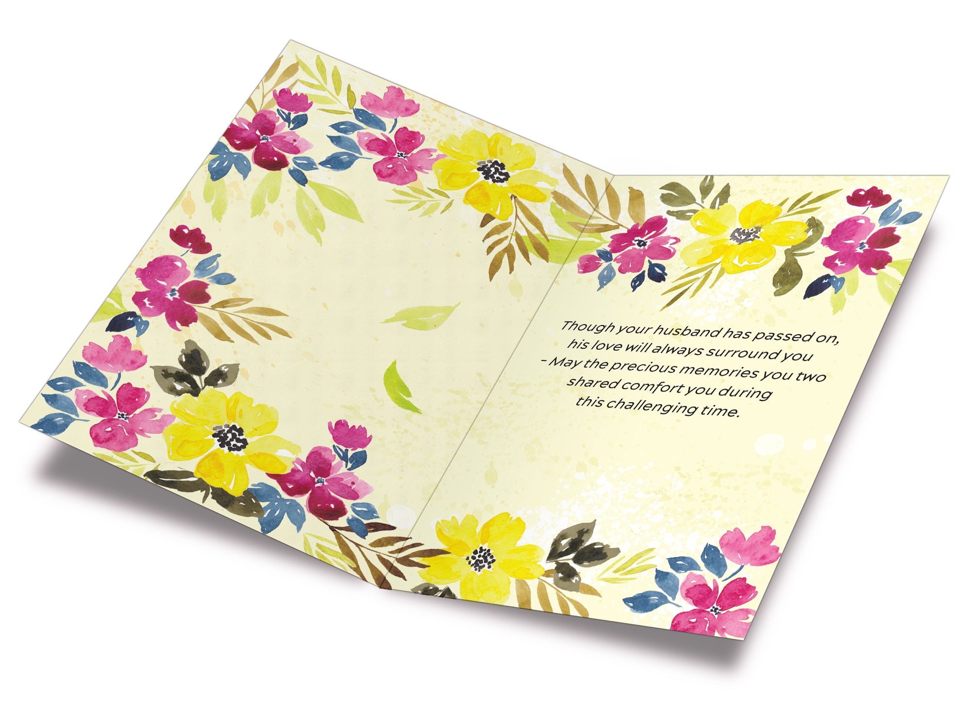 Sympathy Card Loss of Husband