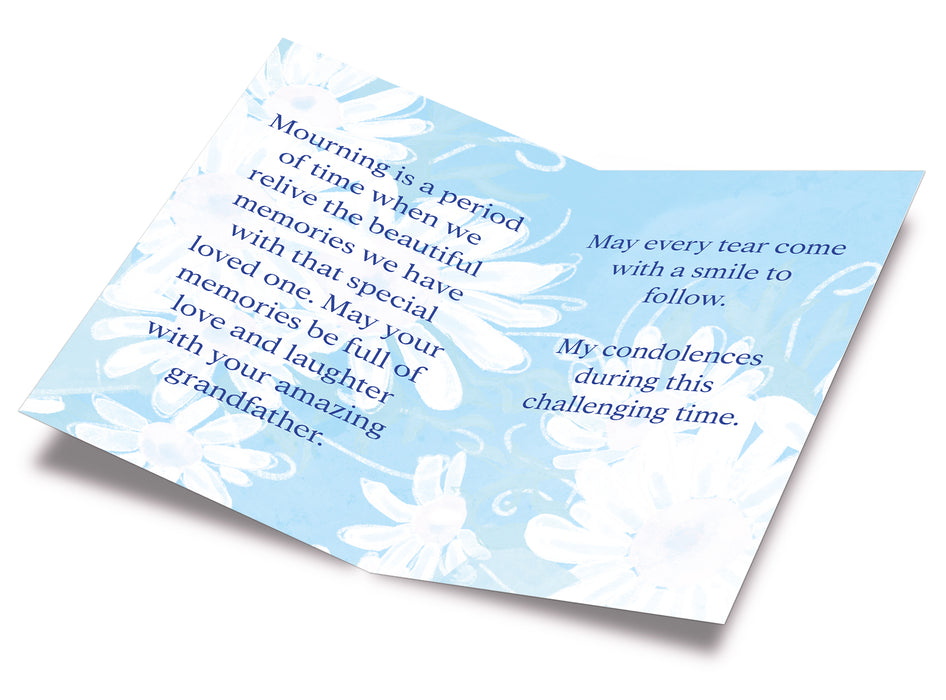 Sympathy Card Loss of Grandpa (Grandfather)