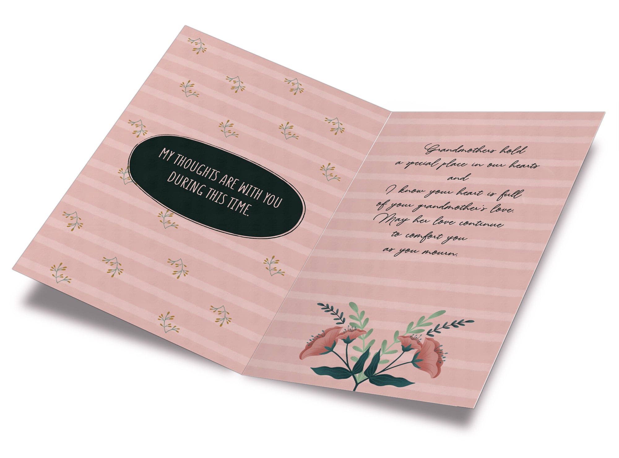 Sympathy Card Loss of Grandma (Grandmother)