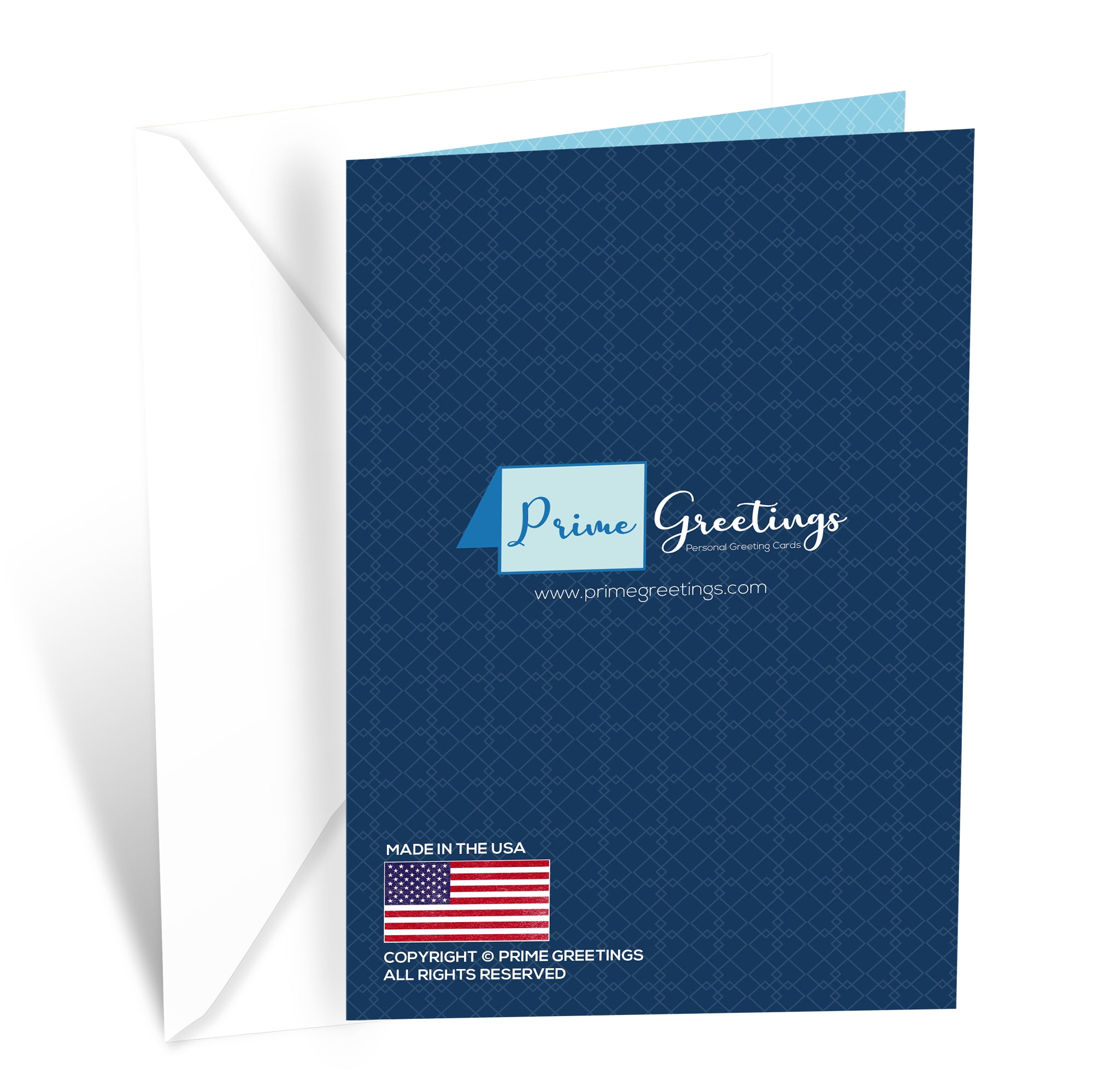 Sympathy Card Blue Flowers