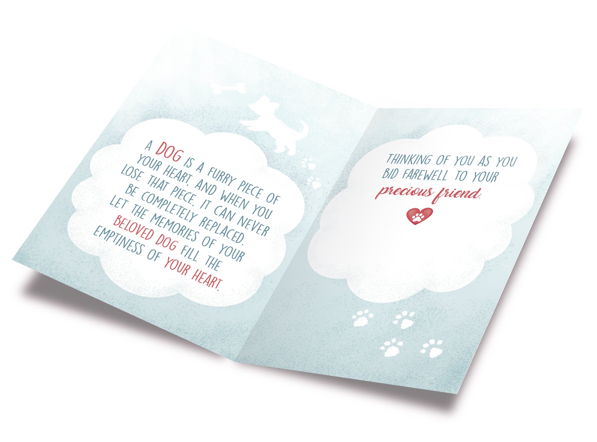 Sympathy Card Loss of Dog