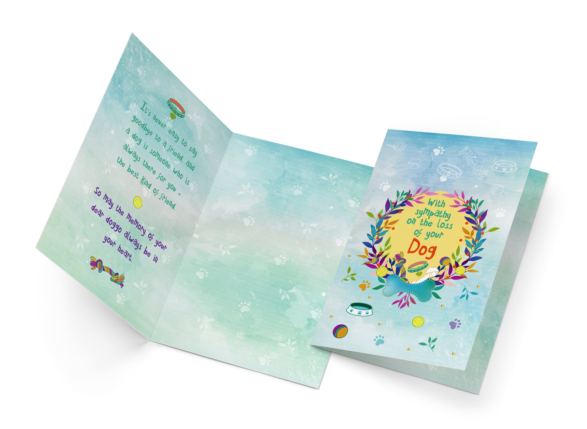 Sympathy Card Loss of Dog