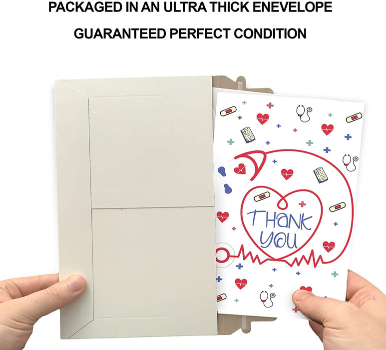 Thank You Card For Healthcare, Nurse, Doctor