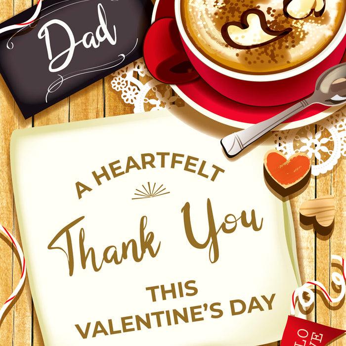 Dad Valentine's Day Card