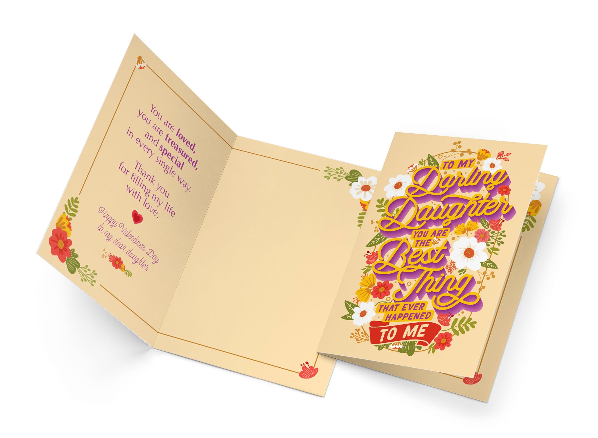 Daughter Valentine's Day Card