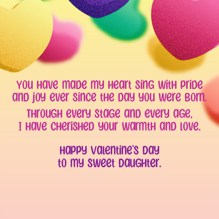 Daughter Valentine's Day Card