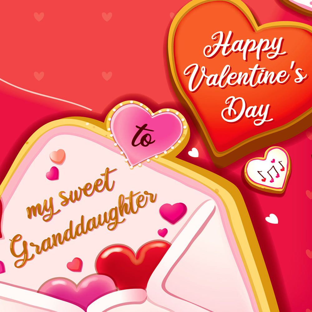 Granddaughter Valentine's Day Card