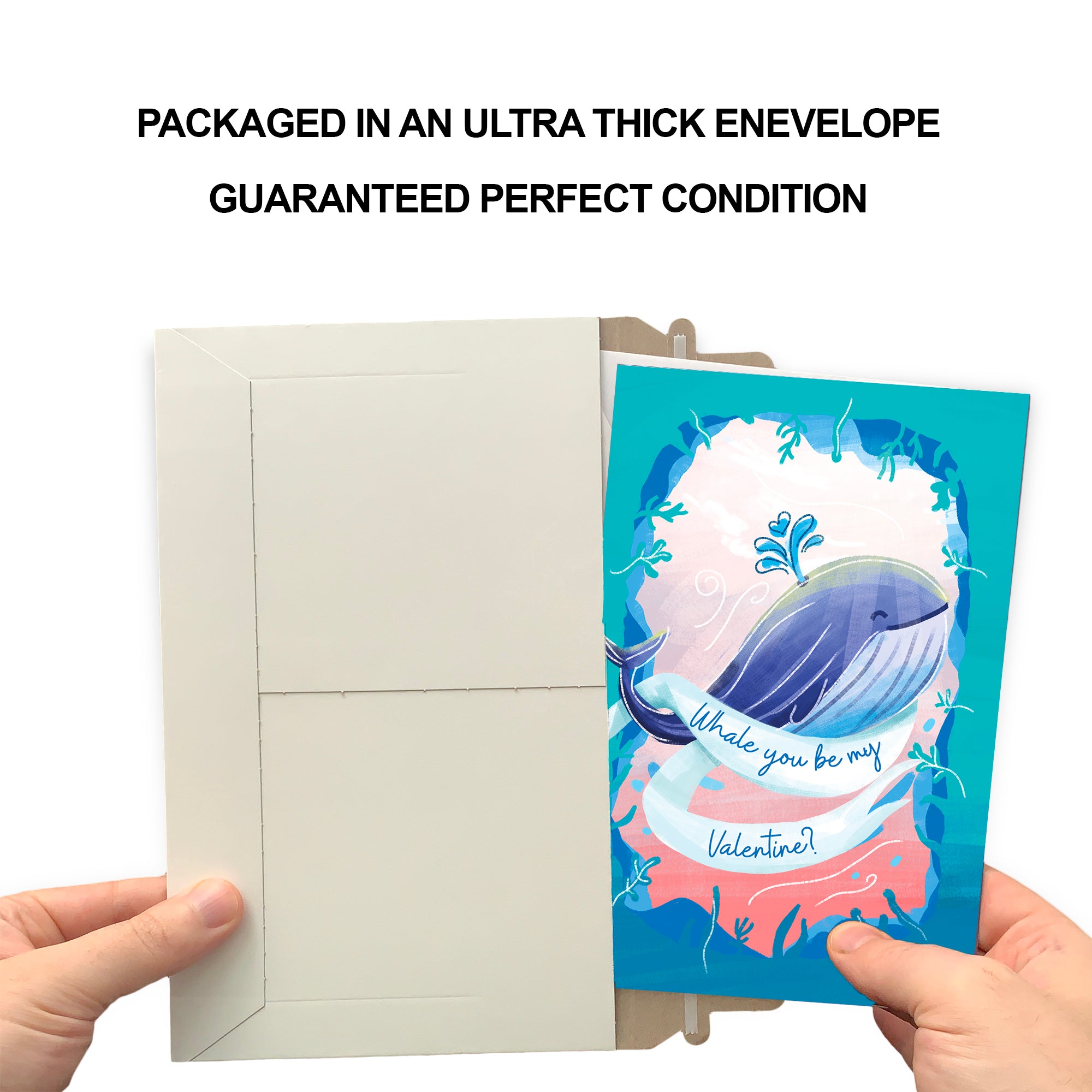 Funny Whale Pun Valentine's Day Card