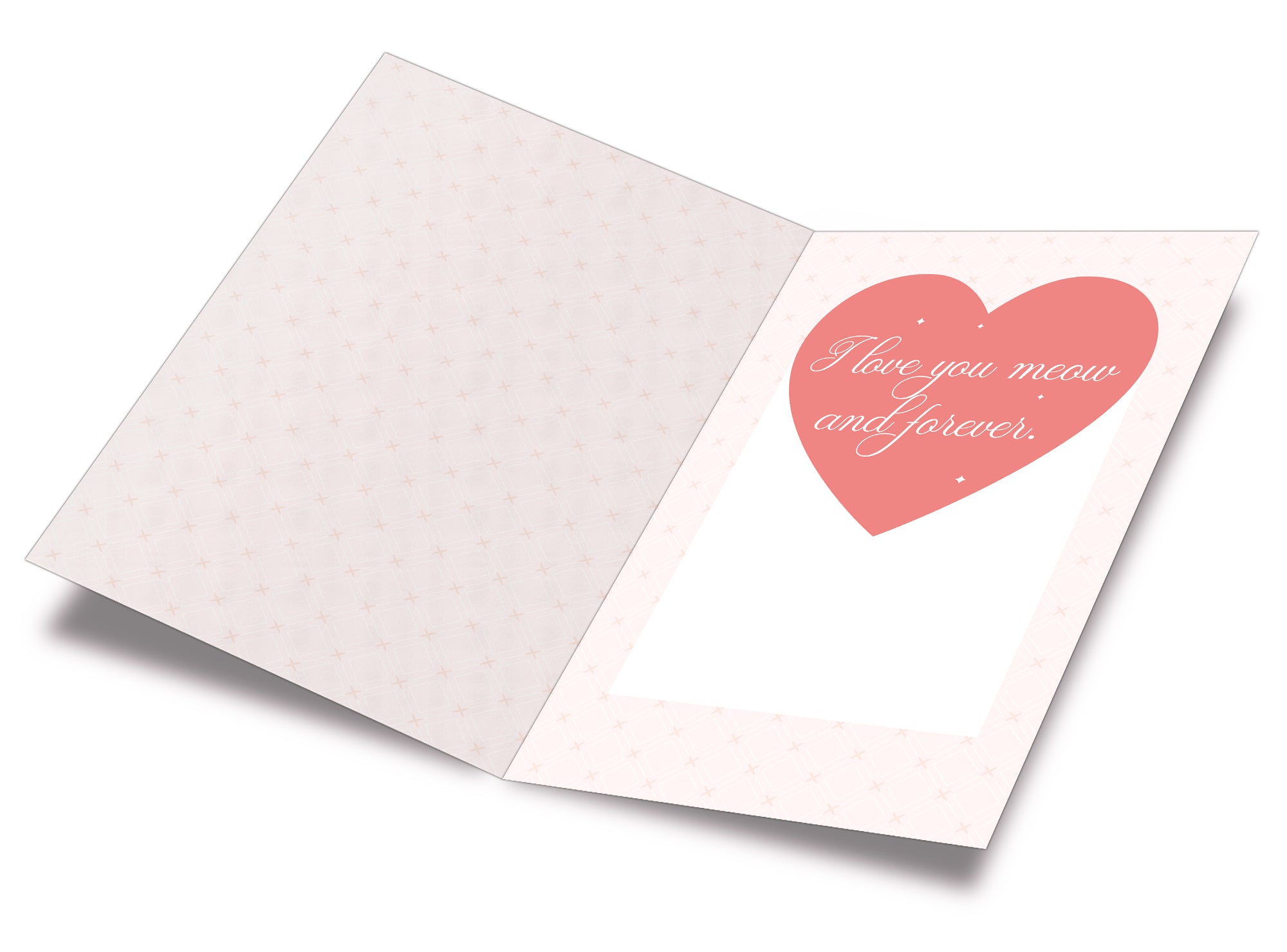 Funny Cat Pun Valentine's Day Card