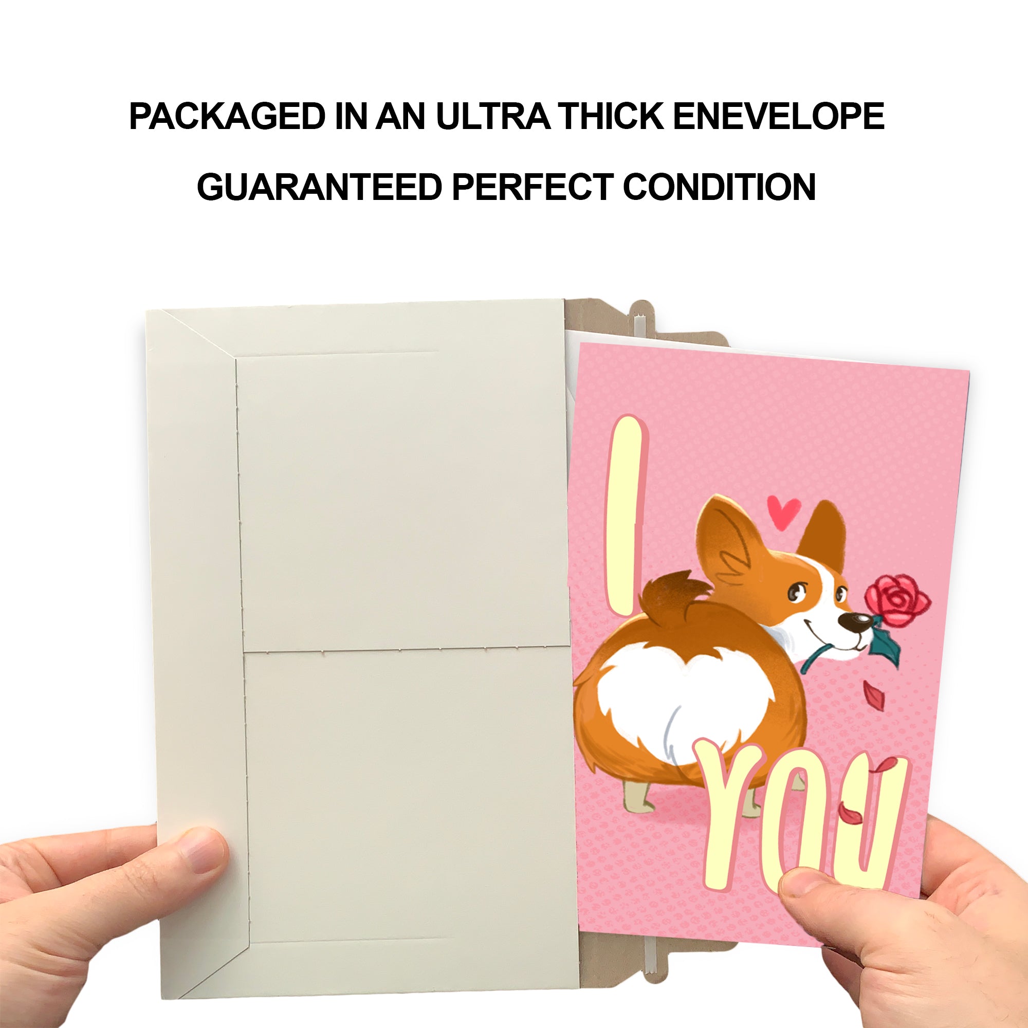 Valentine's Day Card Corgi Love