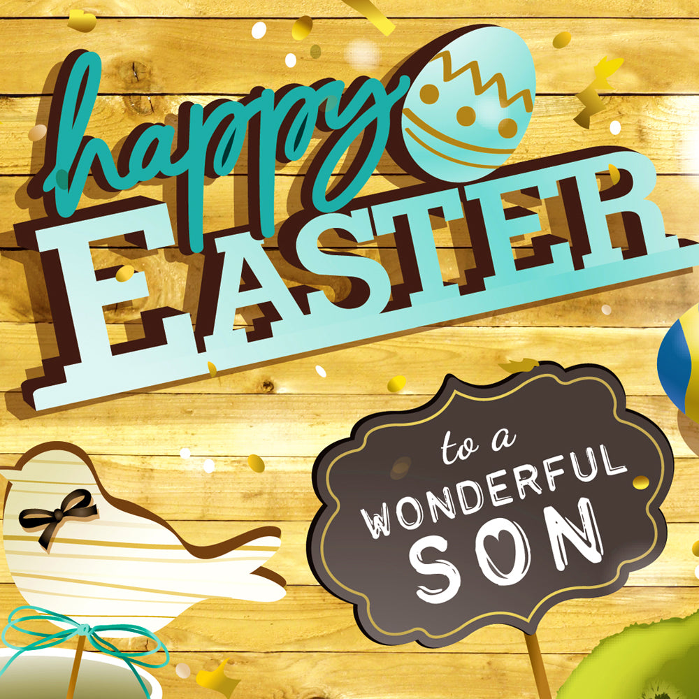 Son Easter Card