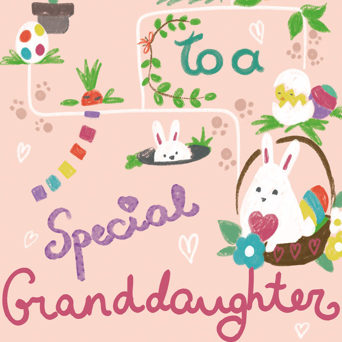 Granddaughter Easter Card