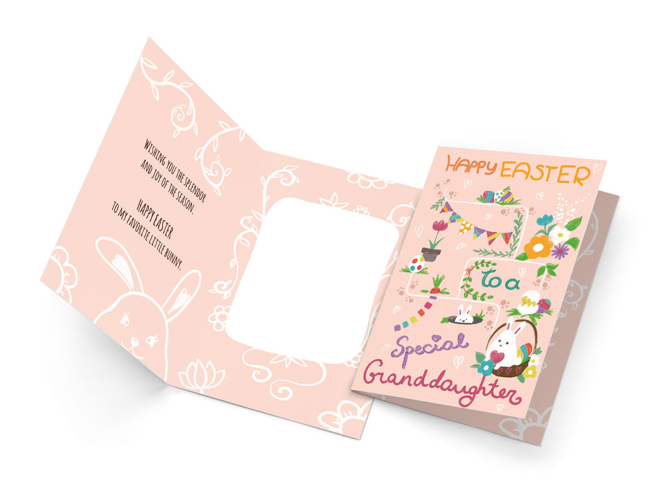 Granddaughter Easter Card