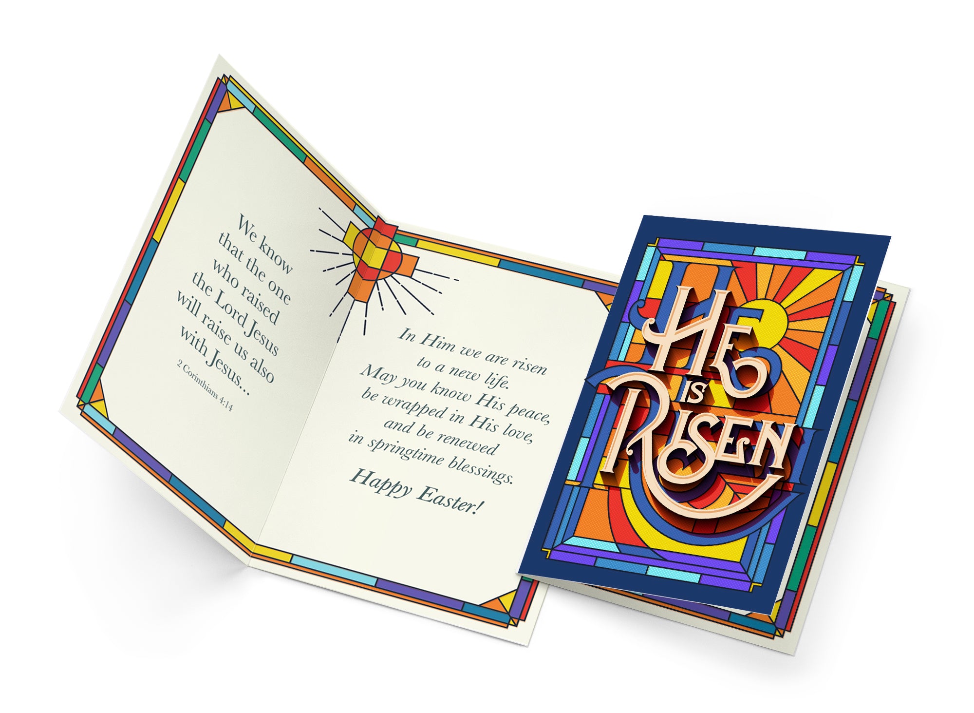 6 Pack Religious Easter Card