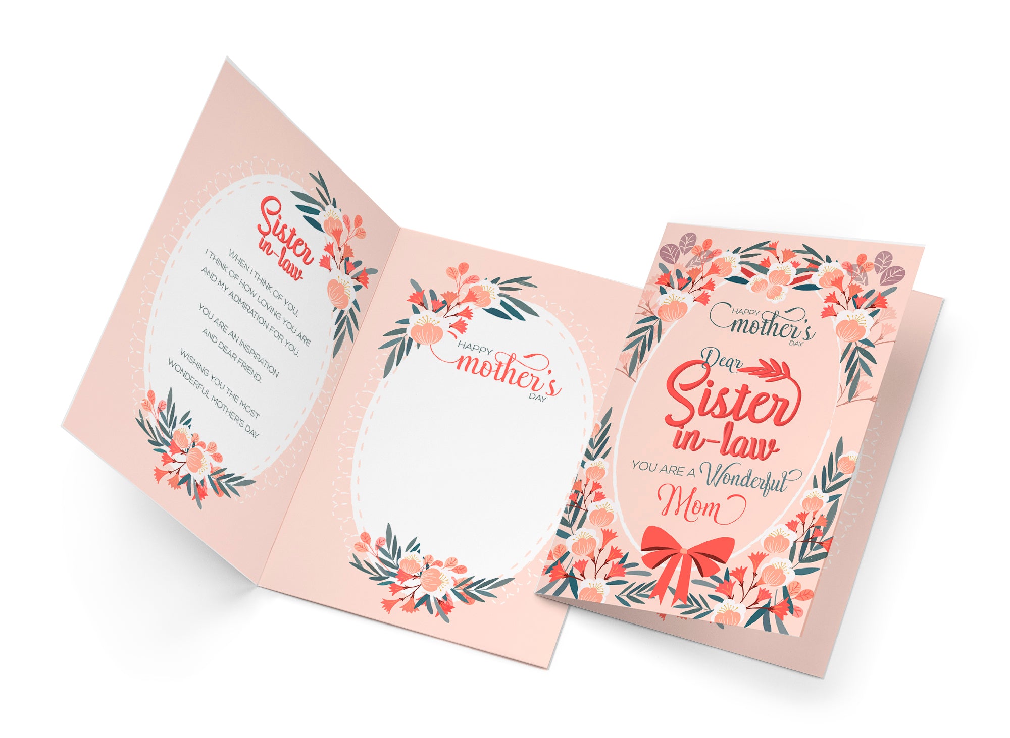 Sister In Law Mother's Day Card