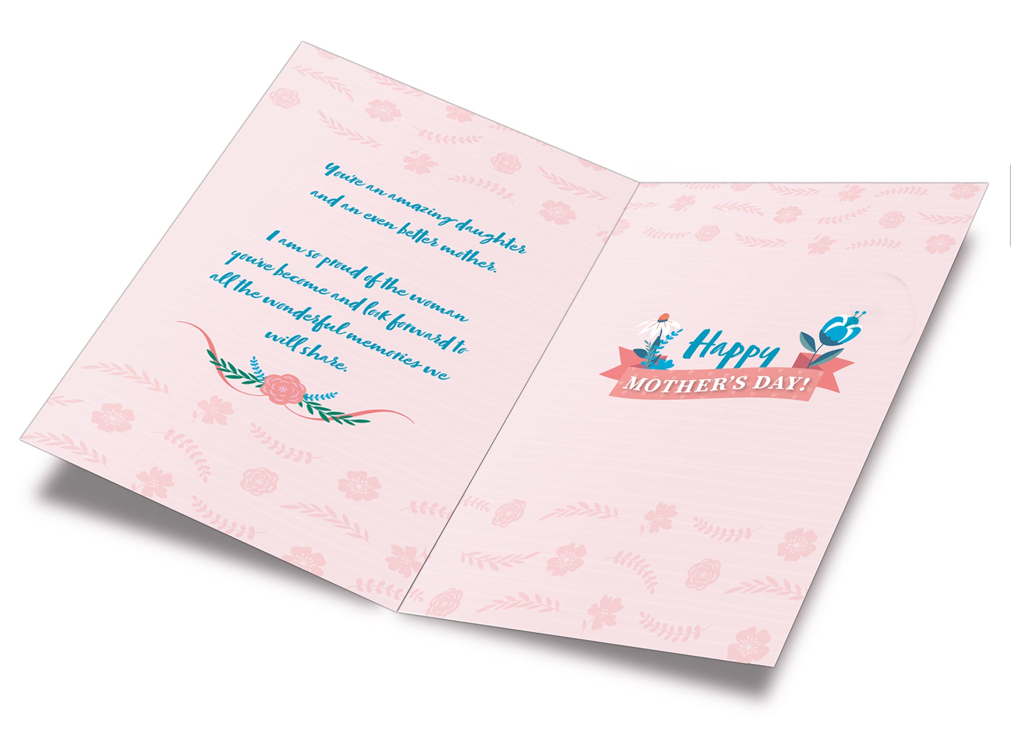 Mother's Day Card For Daughter