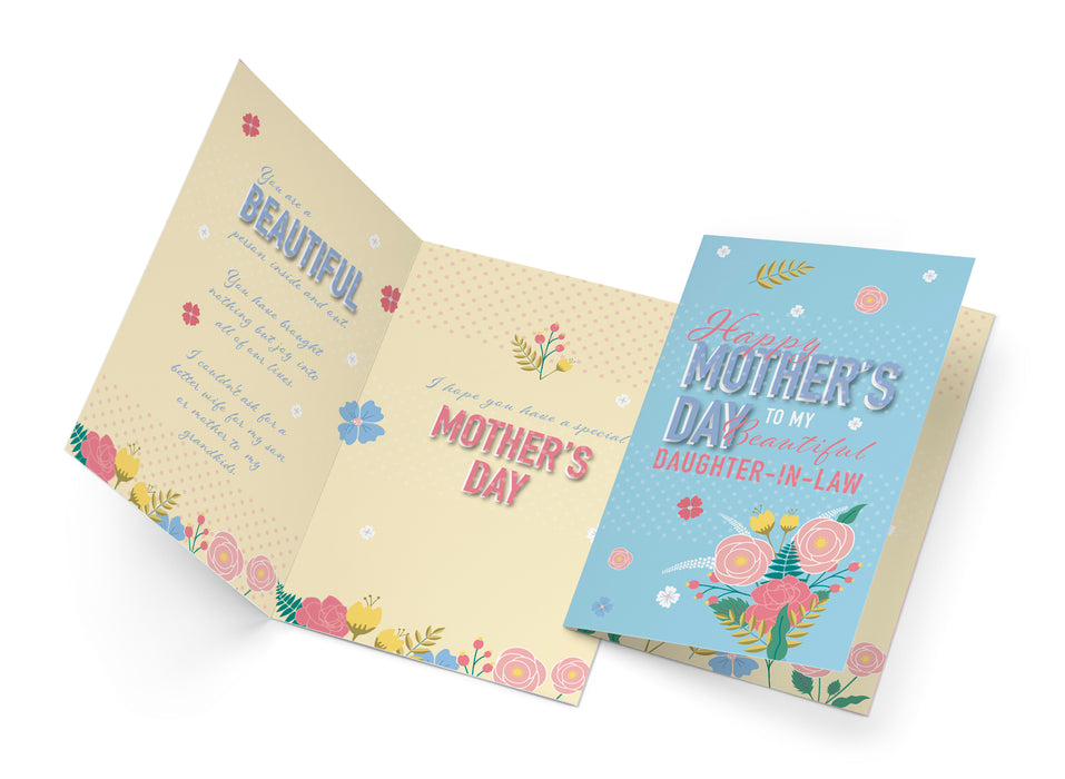 Mother's Day Card For Daughter-In-Law