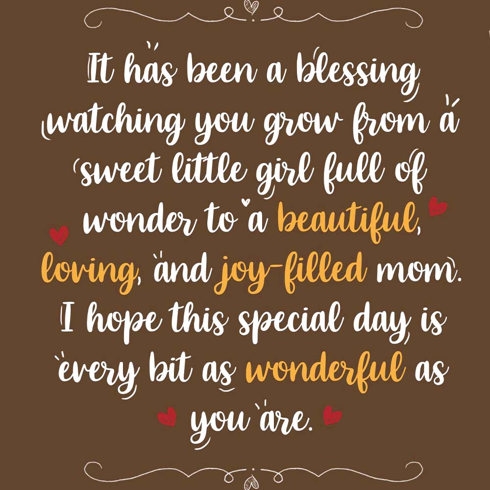 Granddaughter Mother's Day Card