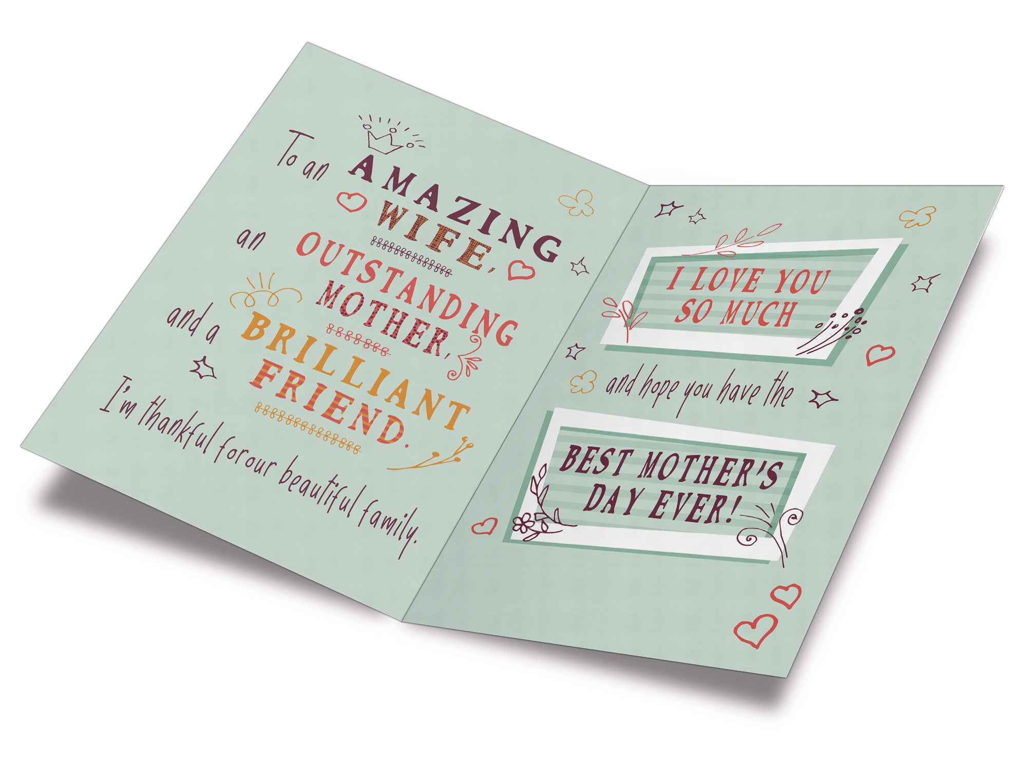 Mother's Day Card For Wife