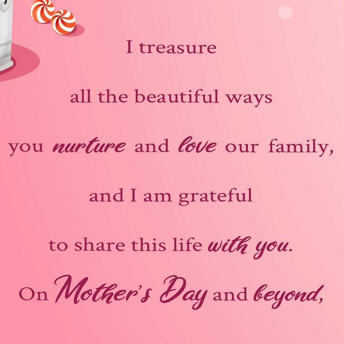 Wife Mother's Day Card