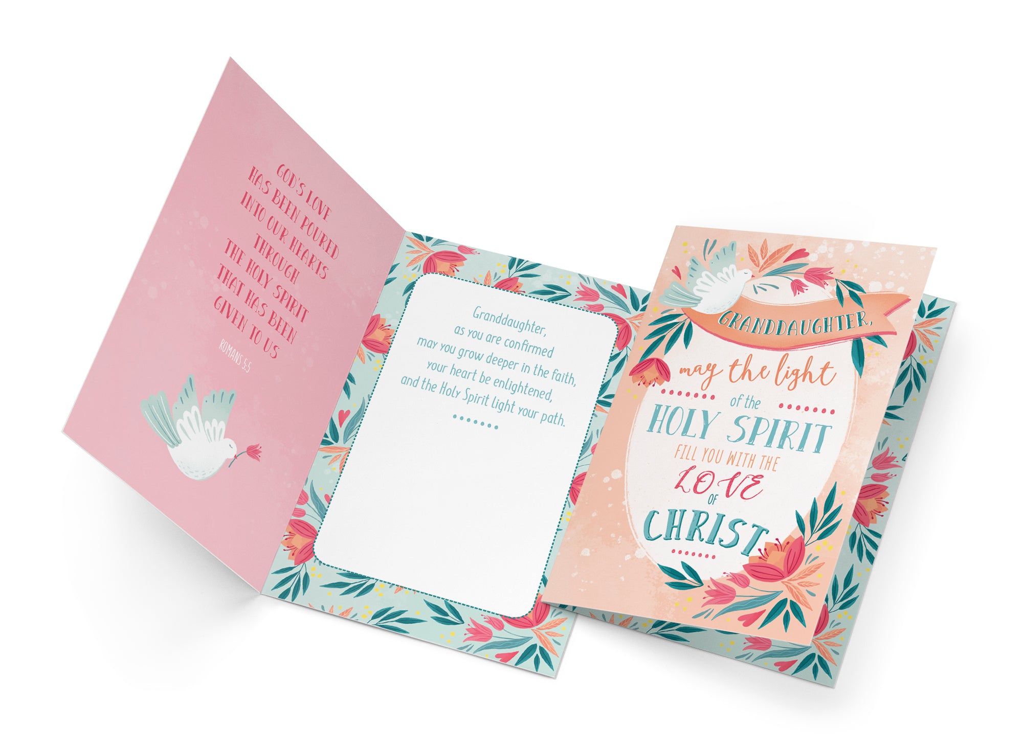 Granddaughter Confirmation Card